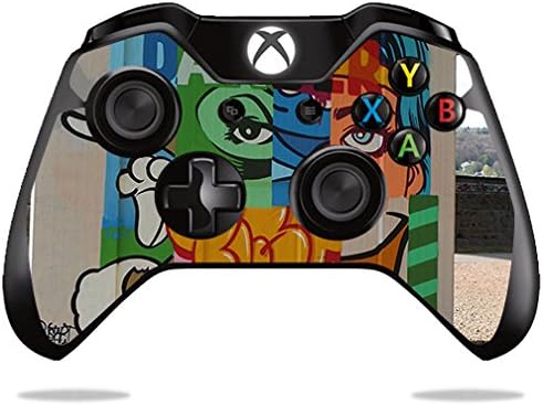 Корица MightySkins, съвместима с контролер на Microsoft Xbox One или One S - Опасност | Защитно, здрава и уникална Vinyl стикер