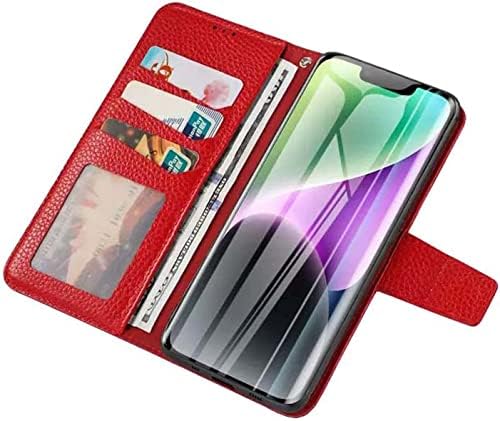 Шарнирен чанта-портфейл GXFCUK за Apple iPhone 14 Case 6,1 инча 2022, Кожен калъф-книжка с функция на стента