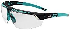 Регулируеми защитни очила Uvex S2880HS Avatar с противотуманным покритие Hydrosield, Стандартни, Бирюзово-черни