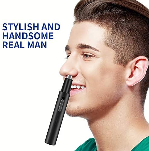 Машинка за окосмяване по лицето и носа, за мъже и Жени - Мини Тример За косми в носа Безболезнен, Тример За косми
