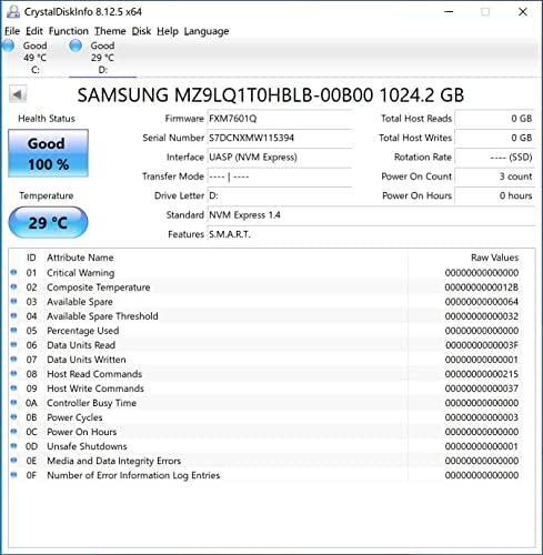 ZMKM 1 TB M. 2 NVMe 2230 1024 GB SSD за Steam Deck Compatable Pro 7 + 8 X 9