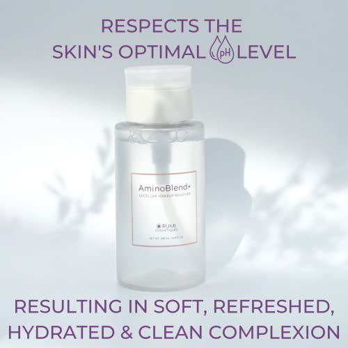 Rumi Cosmetiques АминоБленд и Мицеллярная течност За премахване на грим - Почистваща Вода За лице - Почиства и подхранва