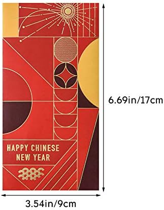 DBYLXMN Чанта С Релефни изображения в Китайски стил, Плик за 2021 Година, Подарък Комплект от Златно Фолио, Организаторите, Прозрачно Одеяло, Чанта За Багаж с цип