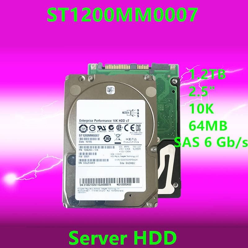 Твърд диск за 1,2 2,5 TB 10K SAS 6 Gb/сек. 64 MB, 10 000 об/мин за Вътрешен твърд диск, за сървърен твърд диск