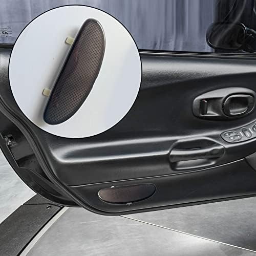 LHCDQSKCW 10295148 Отразяваща плоча на лентата пред вътрешната врата на колата, Съвместимо с C5 Corvette 1997-2004, Разменени Рефлектор панел лявата или дясната странична врата събр