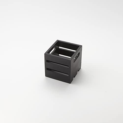 Дървена кутия American Metalcraft WTBL6, Черен, 6 ¼ L x 5 ¾ W x 5 ¾ H