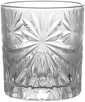 Комплект кристални чаши за уиски обем 6-10 грама, Старомодни чаши за пиене, бърбън, скоч уиски, Коктейли, коняк,