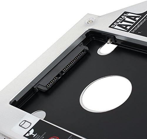 Твърд диск SATA Caddy, Универсален 12,7 мм САТАНА SATA 2 SSD HDD Твърд Диск Caddy Адаптер Тава Корпуса на
