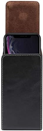 SZCINSEN Кожен Калъф за колан за iPhone Xs X, Чанта-кобур за колан за Samsung Galaxy S10e/S9/S8/S7/S6