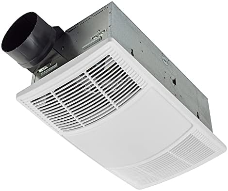 Broan-NuTone BHFLED80 PowerHeat вентилатор за баня, бойлер и таймер за обратно отброяване ENERLITES за вентилатори