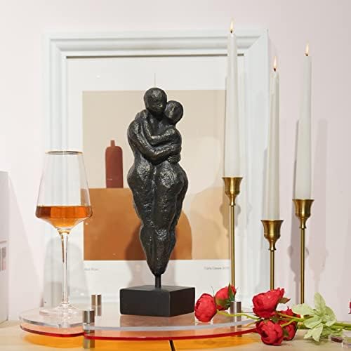 Статуята на Влюбените Guichifun Абстрактна Скулптурна Украса - няколко Булчински Прегръдки, Годишнина Романтична Прегръдка, Художествена Статуя на Любовта, за Дома, Ин