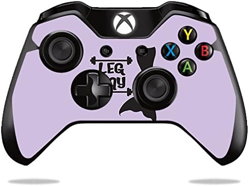Кожата MightySkins, съвместим с контролера на Microsoft Xbox One или One S - Русалка Leg Day | Защитен, здрав и уникален винил