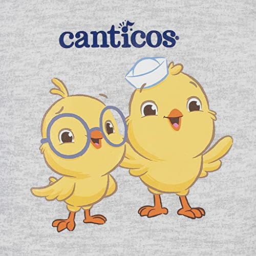 Canticos Унисекс -Детски Памучни Пижами от 4 теми Плътен cut