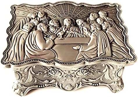 елегантна медицински Колие с Четками Тайната Вечеря, Евхаристическая ковчег, католически Християнски римски калъф за
