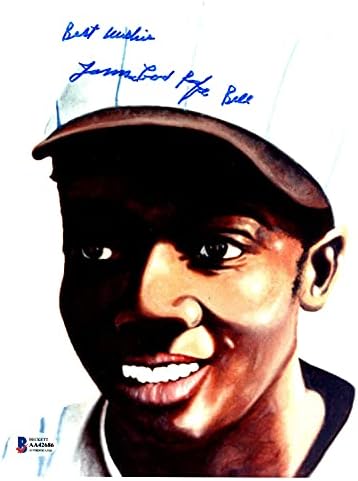 Джеймс Kool Татко Бел е Подписала Негритянская лига с автограф 8x10 инча Снимка на Бекет COA