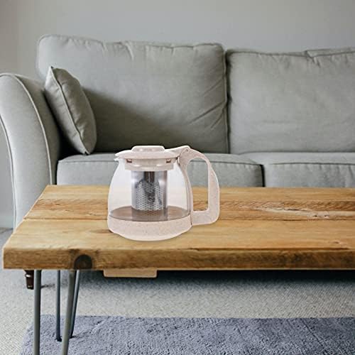 UPKOCH Домашна Вода за Цедка Съдове за Варене на Чай и Прибори Сив машина За Заваряване на Цветя Свирка Стъклена