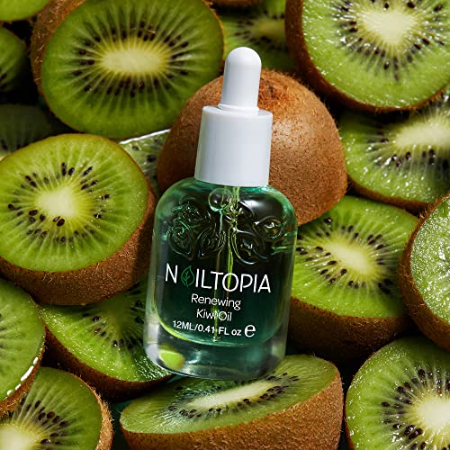 Nailtopia Свеж успокояващ и изглаждащ маслото от киви - Успокоява и изглажда чувствителна кожа - Веганское и без насилие