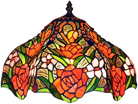 Тифани Антични Настолна Лампа В Европейски Стил Двореца На Ретро Цвета На Розата В Нощна Настолна Лампа Tiffany