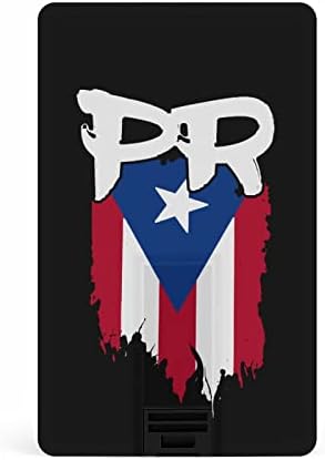 Флаг Пуерто Рико PR пуерторикански Boricua USB Флаш Памет Персонални Кредитна Карта Памет Memory Stick USB Key Подаръци