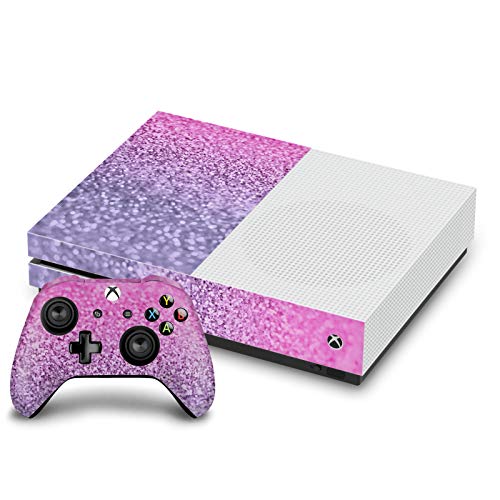 Дизайн на своята практика за главата Официално Лицензиран Поля Strigel Lavender Pink Art Mix Матова повърхност Винил Стикер Калъф за игра кожа, Съвместим с конзола Xbox One S и комп?