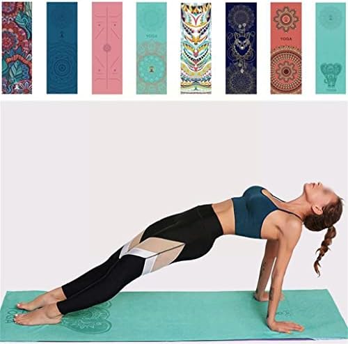 SHZBCDN килимче за йога, Спортен тампон за фитнес с дебелина 3 мм Eva Comfort Foam Yoga Мат За практикуване на йога (Цвят: