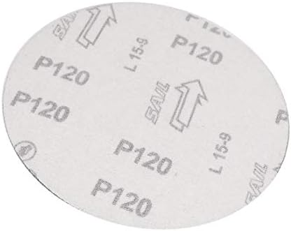 X-DREE диск за Шлайфане с диаметър от 6 см на 120 Зърно, стекающаяся шкурка 20pcs за Вибриращо инструмент (шлайфане