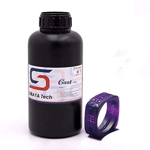 Molded смола за 3D-принтер Siraya Tech, Жидкокристаллическая Смола UV-втвърдяване, лесна за печат, използване и обжиге, Фотополимерная смола с висока резолюция 405 nm за бижута ?
