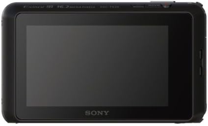 Цифров фотоапарат Sony Cyber-shot DSC-TX20 с резолюция 16,2 Мегапиксела Exmor R CMOS, 4-кратно оптично увеличение, 3,0 инчов LCD дисплей (черен) (модел 2012)