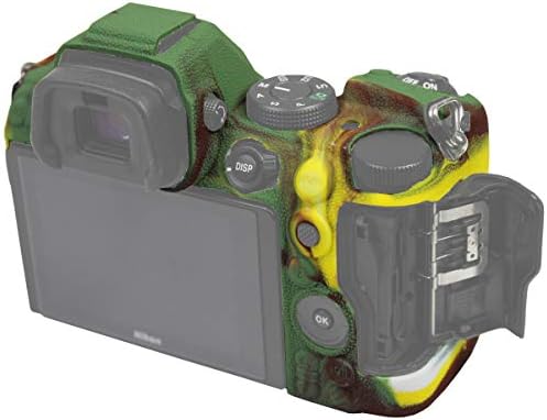Калъф за фотоапарат Лесно Hood за Nikon Z5, Текстурирани Повърхност, Защита от Драскотини От Мека Силиконова Гума, Защитен
