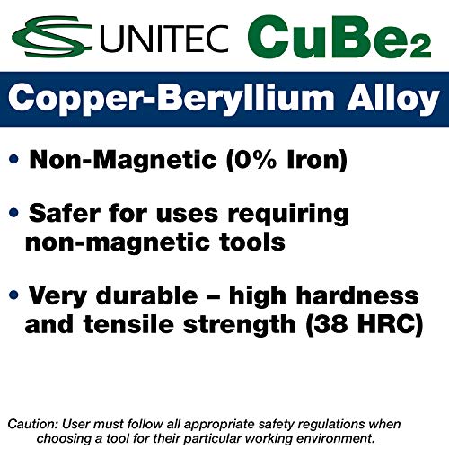 Комбинираната клещи CS Unitec, неискрящие, немагнитные, Устойчиви на корозия (мед-берилий) 200 мм (8 инча), сертифицирани