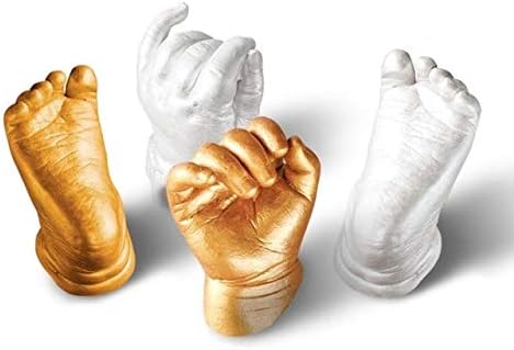 ZAMTAC Top Fashion 3D Гипсовый Отпечатък на ръцете си, следи Детска форма, Комплект за леене отпечатъци на ръцете