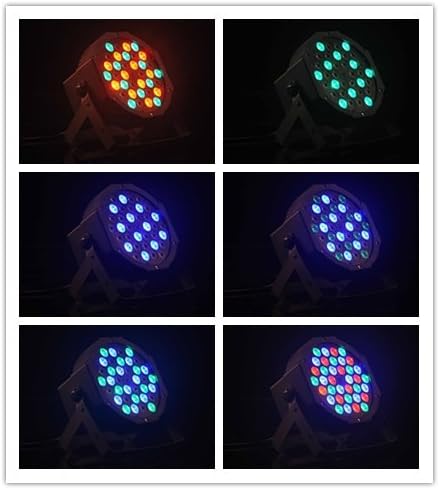 XPCLEOYZ Led Лампа 36x1 W RGB с лампа, активируемый звук DMX Лампа Ing Dj Par Can с подсветка за парти в чест