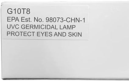 10-Ваттная бактерицидная тръба Norman Lamps G10T8 - 13.5 инча Мощност: 10 W, бактерицидная UV-лампа Т8