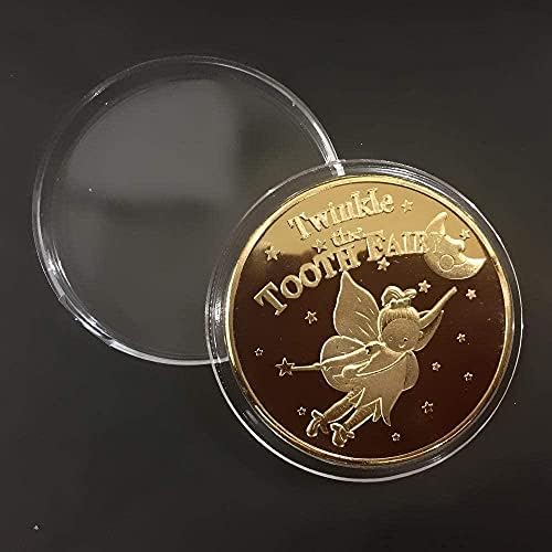 Мультяшная Феята На Зъбките Златна Възпоменателна Монета Детски Подарък За Обмен На Зъбите Медал Феята На Зъбките Копие Монети