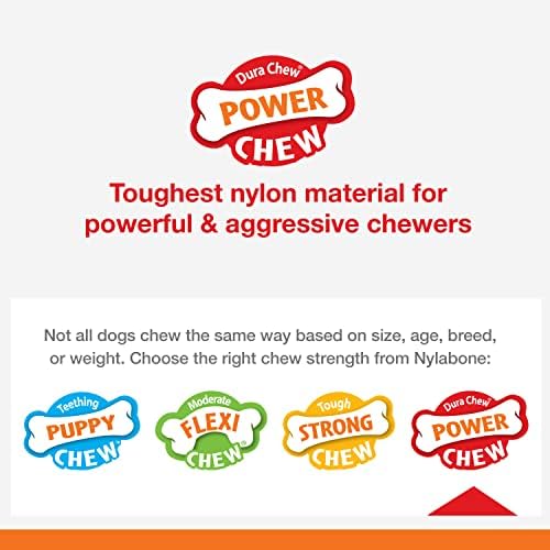 Nylabone Broccoli Dog Power Toy Ivan – Красиви играчки за агресивни кучета – забавна с обрат! Аромат бекон и сирене, Голям /Огромен