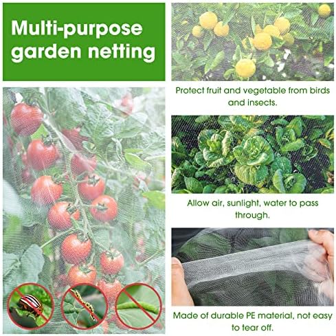 Градински Окото Unves 10x20 см, heating, mosquito net, За растенията, Защитна Мрежа против насекоми, Защитната Мрежа за