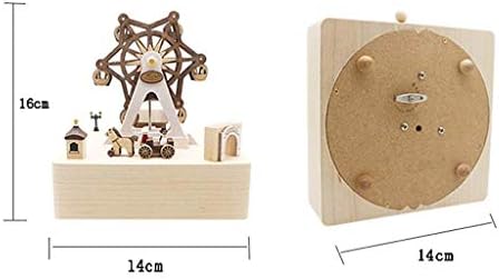 Комплект дървени музикални шкатулок ZLBYB - Ръчно кривошипный механизъм, Комплект дървени строителни модели - най-Добрият