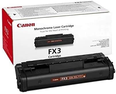 Касета с тонер касети Canon FX3 1557A002BA LaserClass 2050P 2060 2060P 300 (черно) в търговията на дребно опаковки