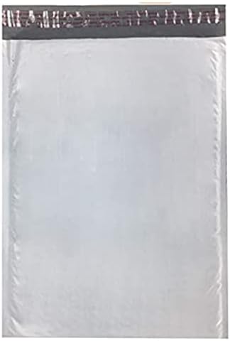 Поли Балон Пощенска машина 5 x 9 Инча Надеждно Решение За опаковане на пощенски пликове Immuson White 5 x 9 Самоуплотняющиеся Меки Пликове, чанти, (100)