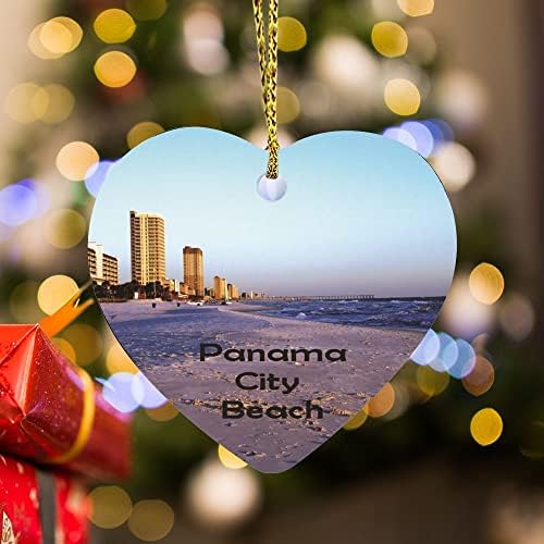 Коледни Керамични Бижута ArogGeld, Панамския Градски Плаж, за Украса на коледни Елхи, Украса, Дядо Коледа, Прелитая