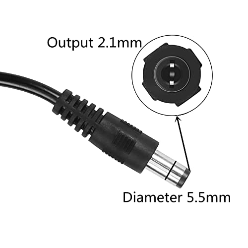 Захранващ кабел Sqrgreat USB с напрежение от 5 до 9 vdc кабел от USB до 9 В с вход за постоянен ток 5,5 x 2,1 мм, конструкция