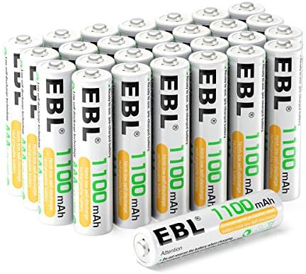 Батерии EBL AAA (28 точки) Ni-MH Батерия Ready2Charge 1.2 1100 mah