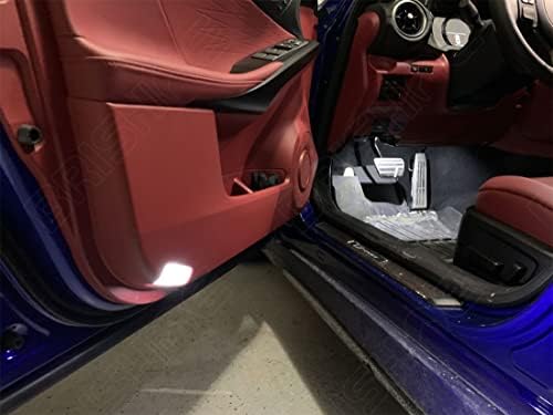 BRISHINE Бял Комплект вътрешни led лампи за Lexus IS250/IS350/ISF 2014 2015 2017 2018 2019 Супер Ярки 6000