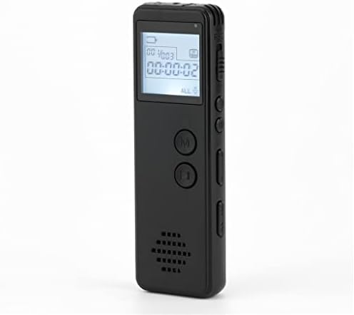 DLOETT Професионален цифров аудиомагнитофон с гласово USB-дръжка за запис на дълги разстояния (Цвят: както е показано на снимката