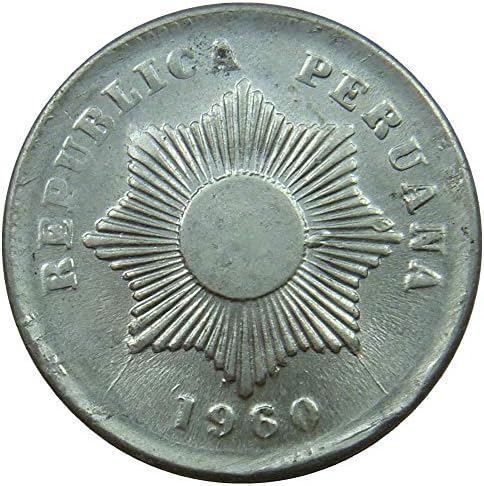 Монета на Перу в 1 цент 1960 UNC