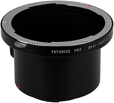Адаптер за закрепване на обектива Fotodiox Pro - Съвместим с обектив Mamiya 645 Mount за беззеркальных фотоапарати