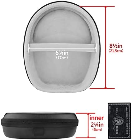 Калъф за слушалки Geekria Shield, който е Съвместим със слушалки Bose QuietComfort SE, QC45, QC35, QC3, QC2, QC15, AE