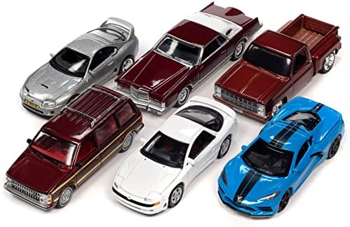 Auto World Premium 2023 серия Б от 6 броя брой 1 1/64 Подадени под натиска на модели автомобили от Auto World