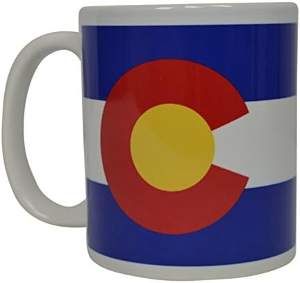 Rogue River Тактическа най-Добрата Кафеена Чаша С Флага на щата Колорадо, Новост, Чаша, Страхотна Идея за Подарък За Мъже