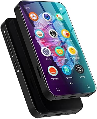 MP3-плейър Luoran обем 72 GB, Bluetooth и WiFi, 4,0 IPS-дисплей, Преносим музикален плеър MP4 със сензорен екран и високоговорител,